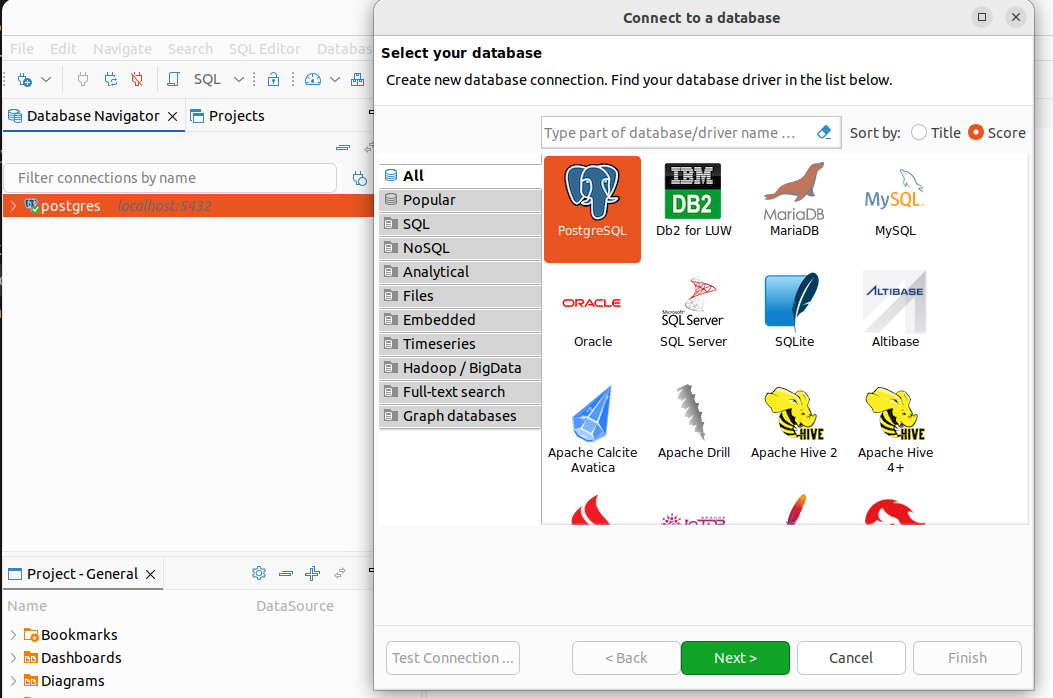 crear conexión con usuario alumno